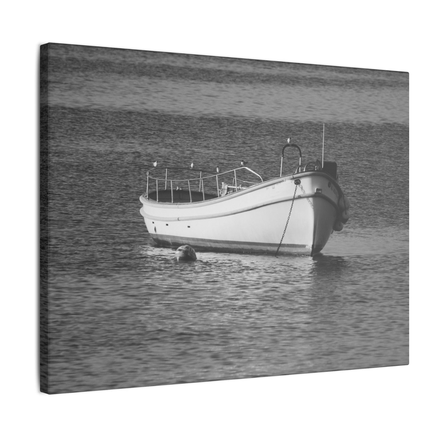 The Boat | Black and White Wall Art | Ocean View