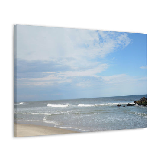 Beach View Canvas Gallery Wrap