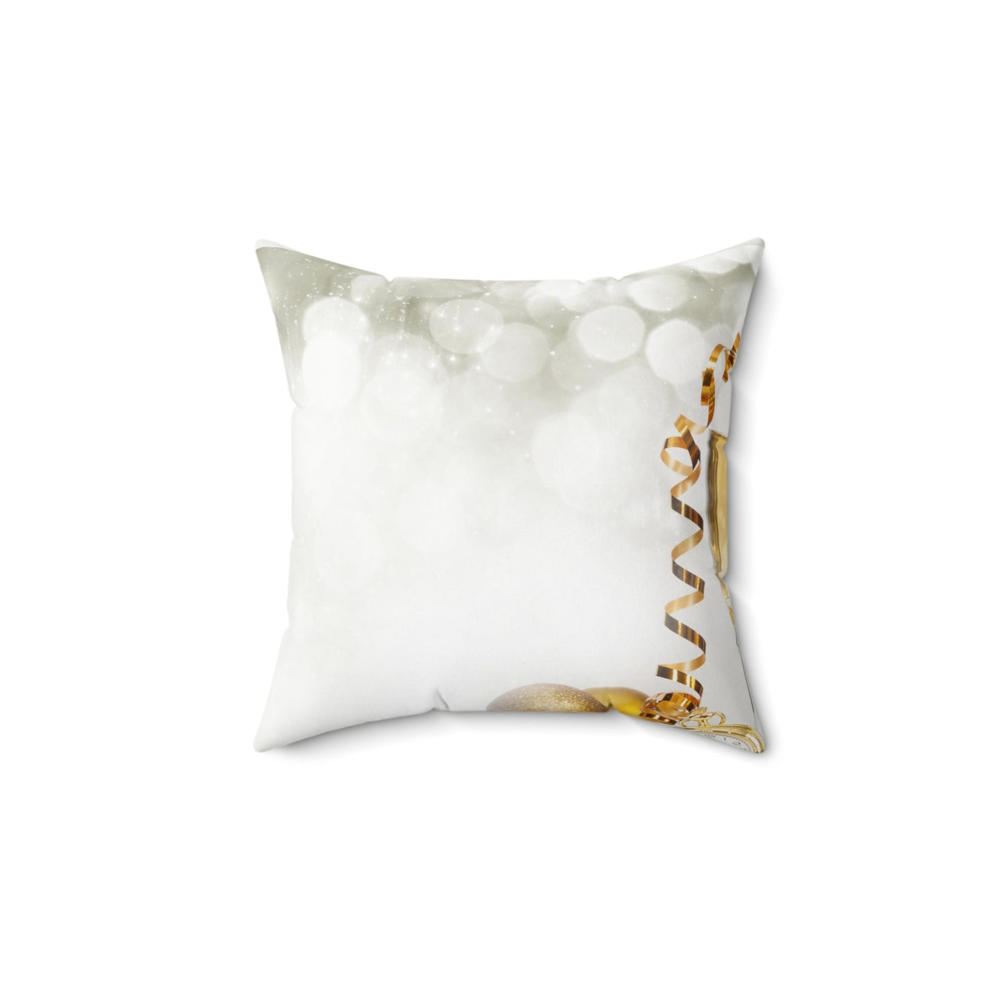 Faux Suede Square Holiday Pillow | Holiday Home Decor