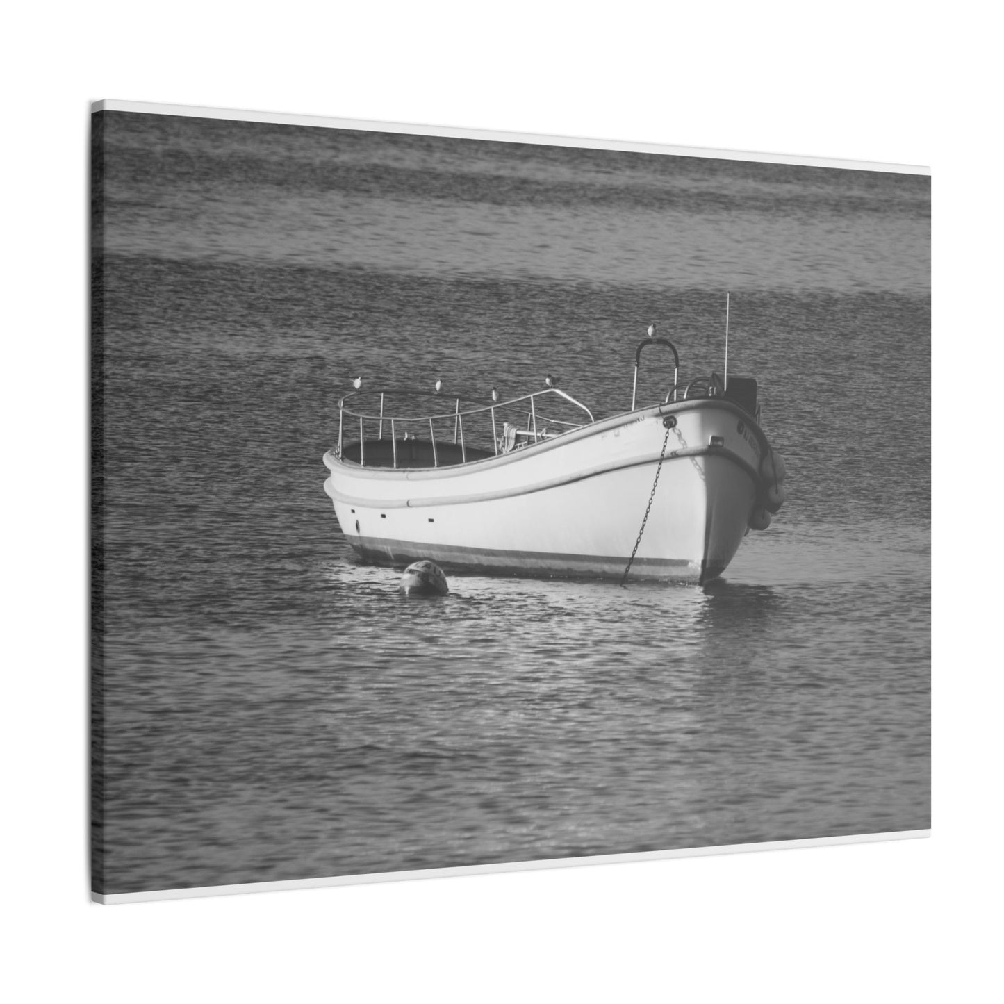 The Boat | Black and White Wall Art | Ocean View