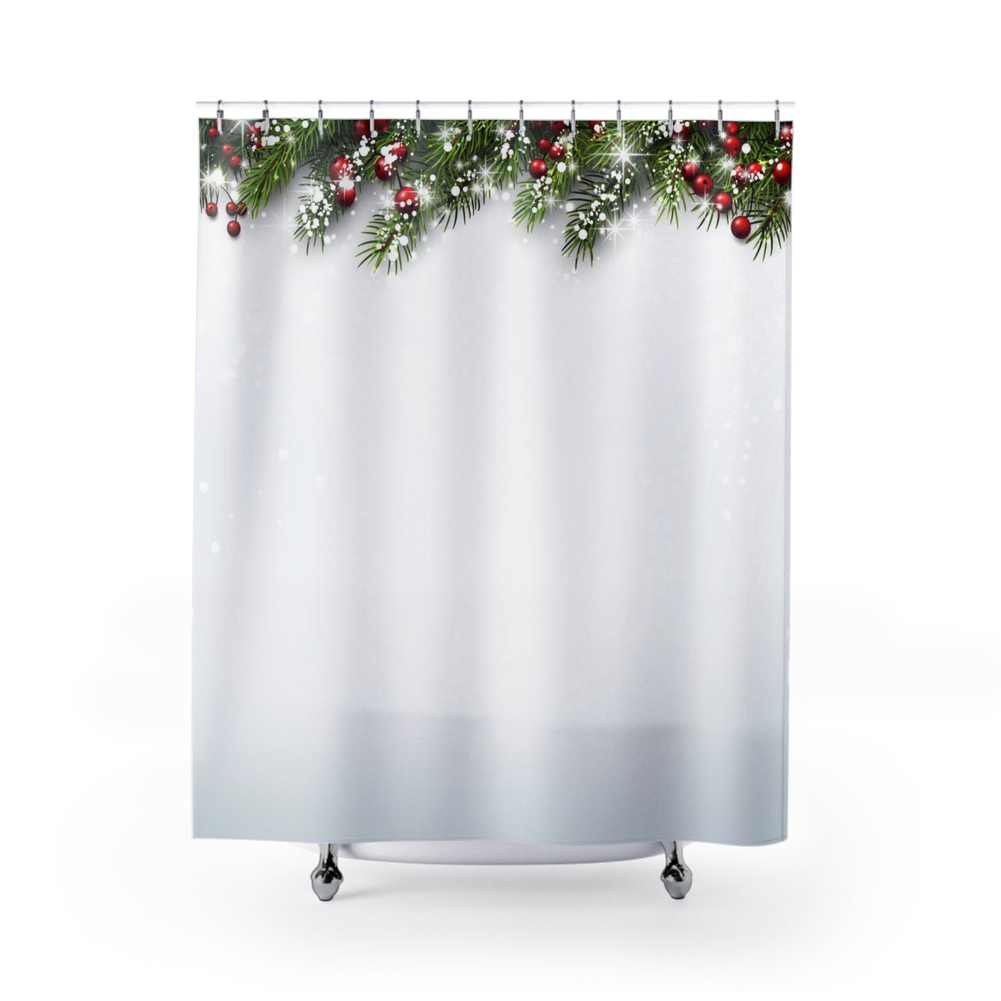 Holiday Shower Curtains | Bathroom Decor | Home Decor | Holiday Decor