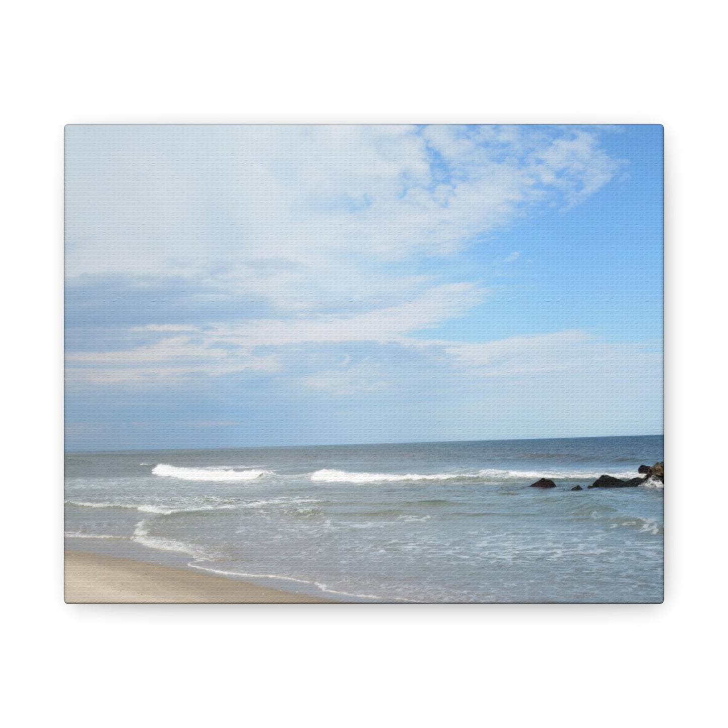 Beach View Canvas Gallery Wrap