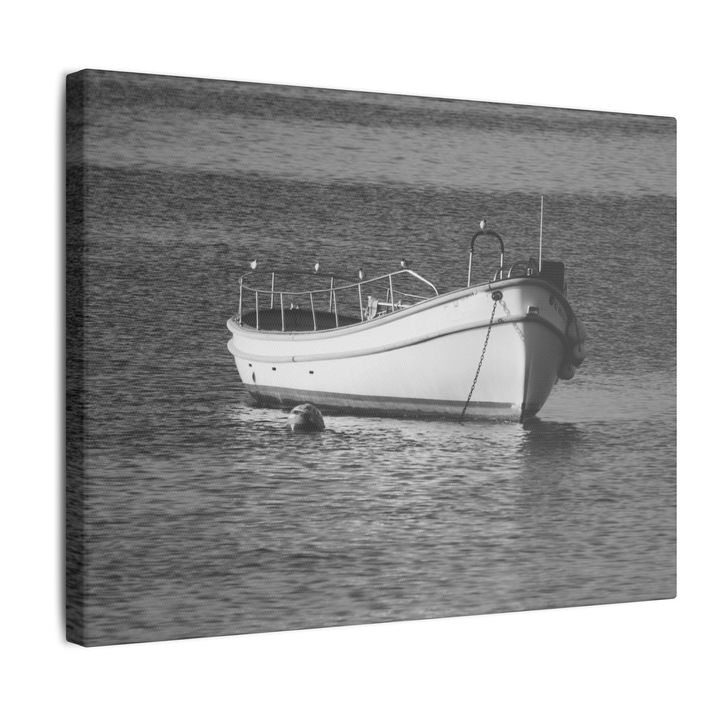 The Boat | Black and White Wall Art | Ocean View